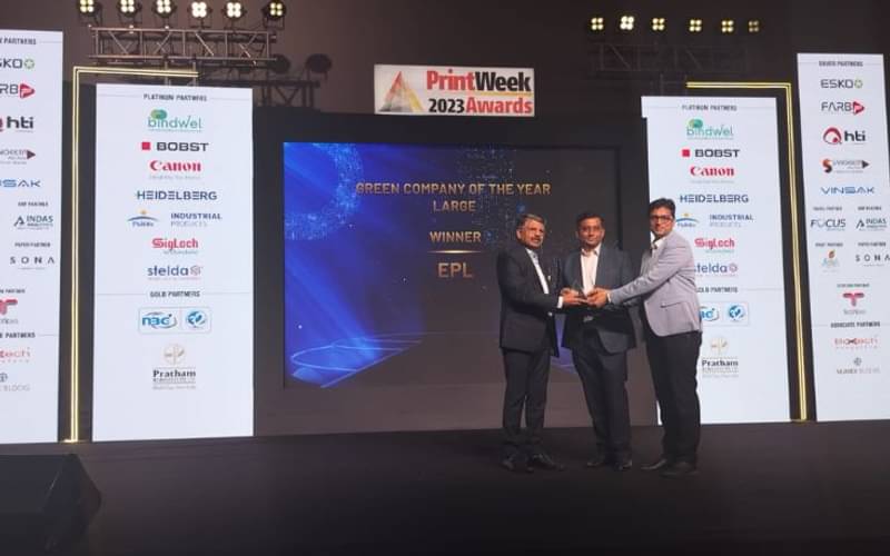 EPL bags Green Company of the Year award at PrintWeek Awards 2023