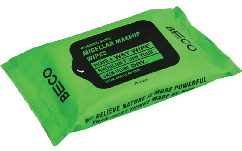 Pack View: Beco Bamboo-based micellar makeup wipes