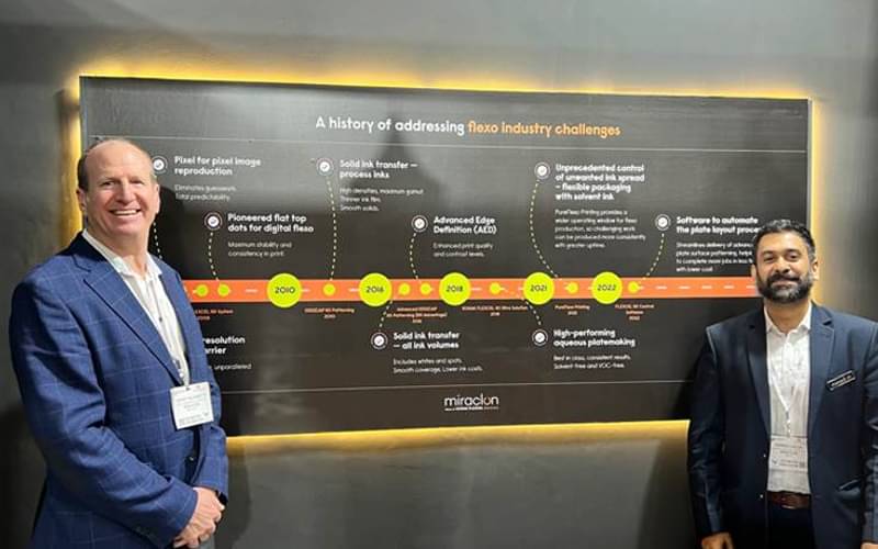 Labelexpo 2022: Successful show for Miraclon, demonstrates productivity, efficiency benefits
