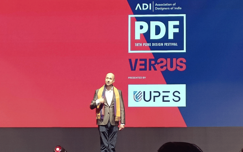Matt Wallaert advocates for evidence-based design at Pune Design Fest 24