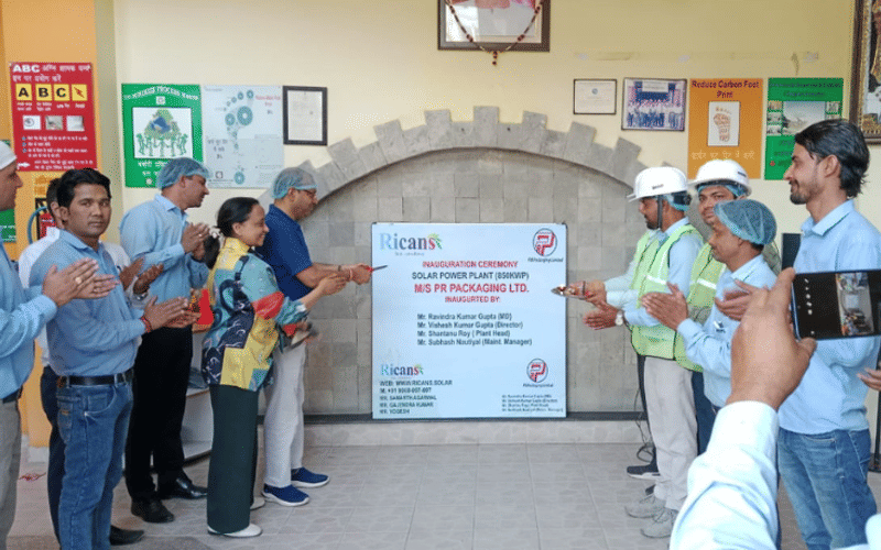 Fast-growing packaging factory illuminates solar revolution