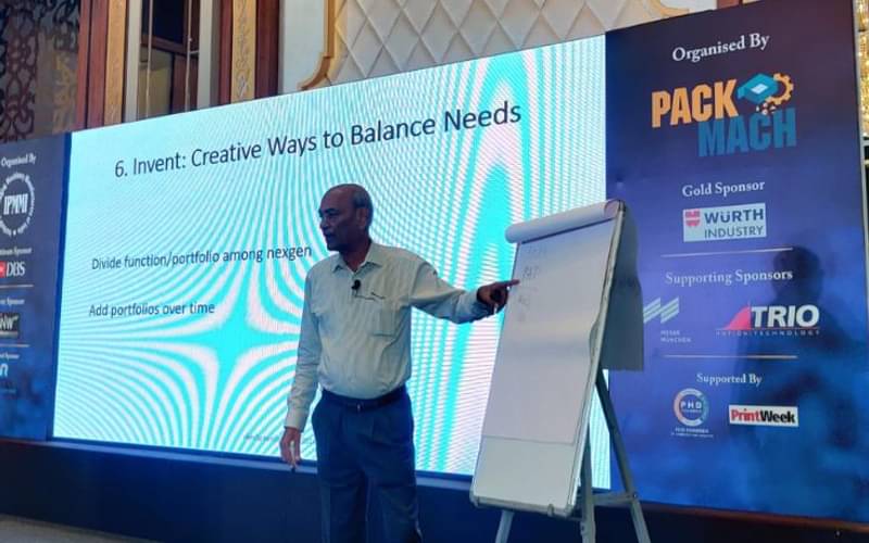 VK Murti's mantra about succession planning in a family business