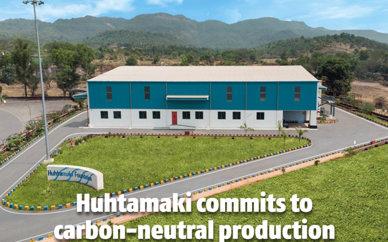 Huhtamaki commits to carbon-neutral production