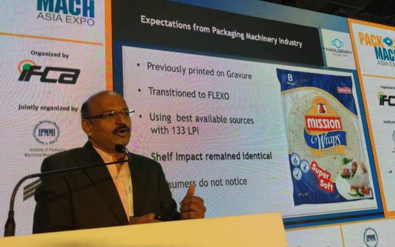 Shailesh Dharmadhikari talks about CI flexo presses