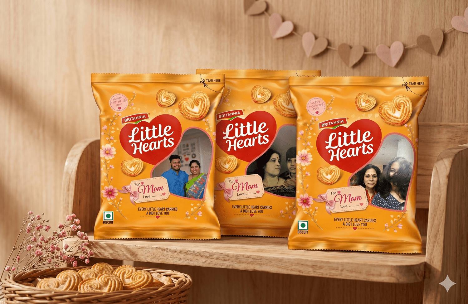 Little Hearts' customized Mothers Day packs 